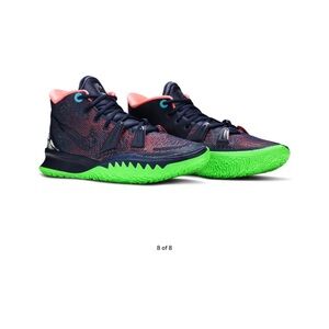 Nike Coral and Teal Sneakers